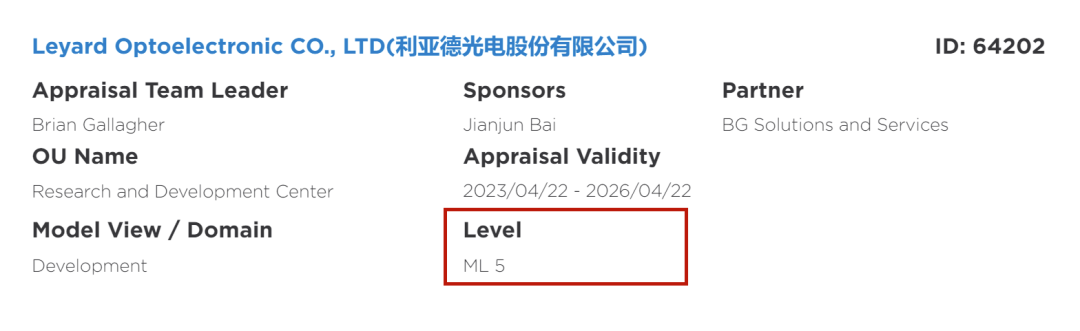 全球最高品级认证 | 豪运国际welcome获CMMI 5证书