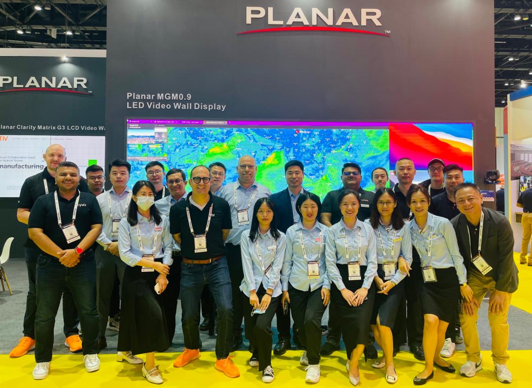 InfoComm Asia | 豪运国际welcomePlanar全球首发第四代Micro LED智能一体机
