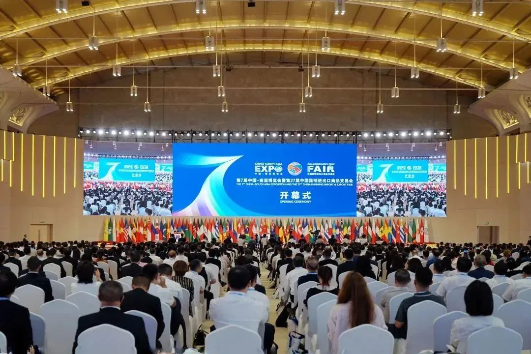 惊艳亮相南博会 | 豪运国际welcome打造视觉盛宴