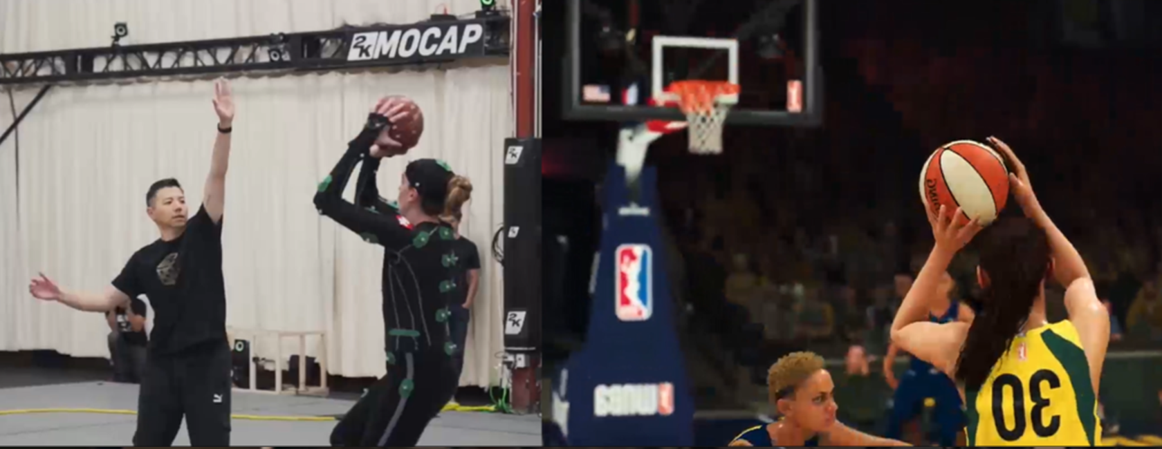 NBA 2K游戏制作行动捕获服务