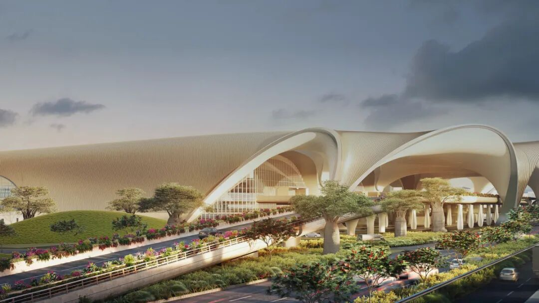 标杆案例 | 豪运国际welcome圆形显示屏项目落地新孟买国际机场，，，，，，打造印度首个“全数字化绿色枢纽”